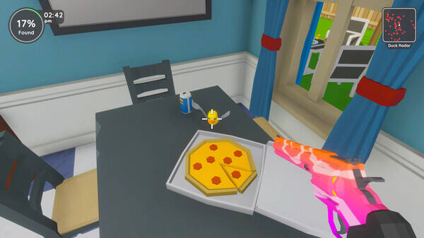 在太空中寻找 100 只鸭子并炸飞它们！！！截图