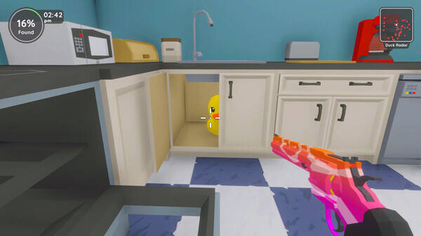 在太空中寻找 100 只鸭子并炸飞它们！！！截图