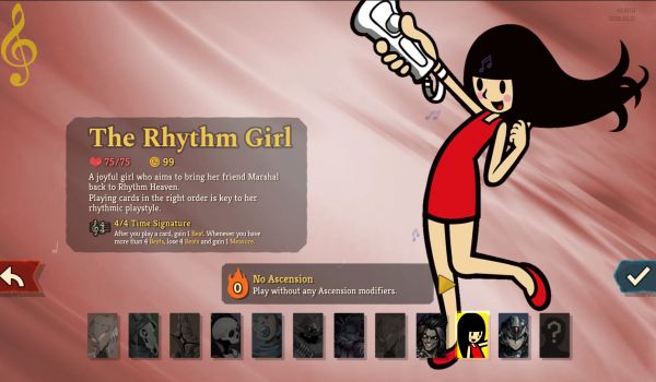 《杀戮尖塔2》节奏女孩MOD