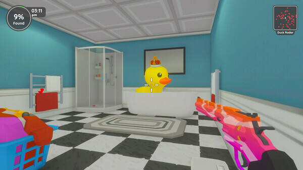 在太空中寻找 100 只鸭子并炸飞它们！！！截图