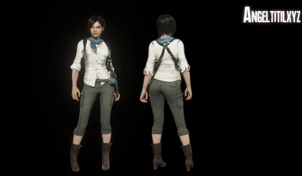 《生化危机4:重制版》重制亚洲风格服装雪莉MOD