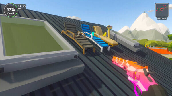 在太空中寻找 100 只鸭子并炸飞它们！！！截图