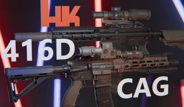 《生化危机 安魂曲》HK416D CAG MOD