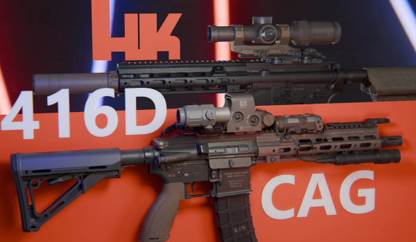 《生化危机 安魂曲》HK416D CAG MOD