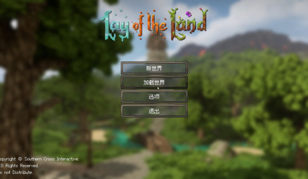 《Lay of the Land》简体中文汉化补丁v1.0