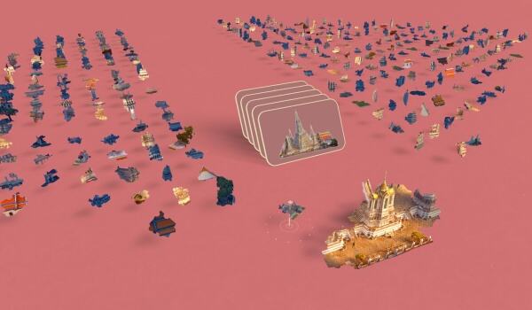 奇妙之地 - 3D 拼图模拟器