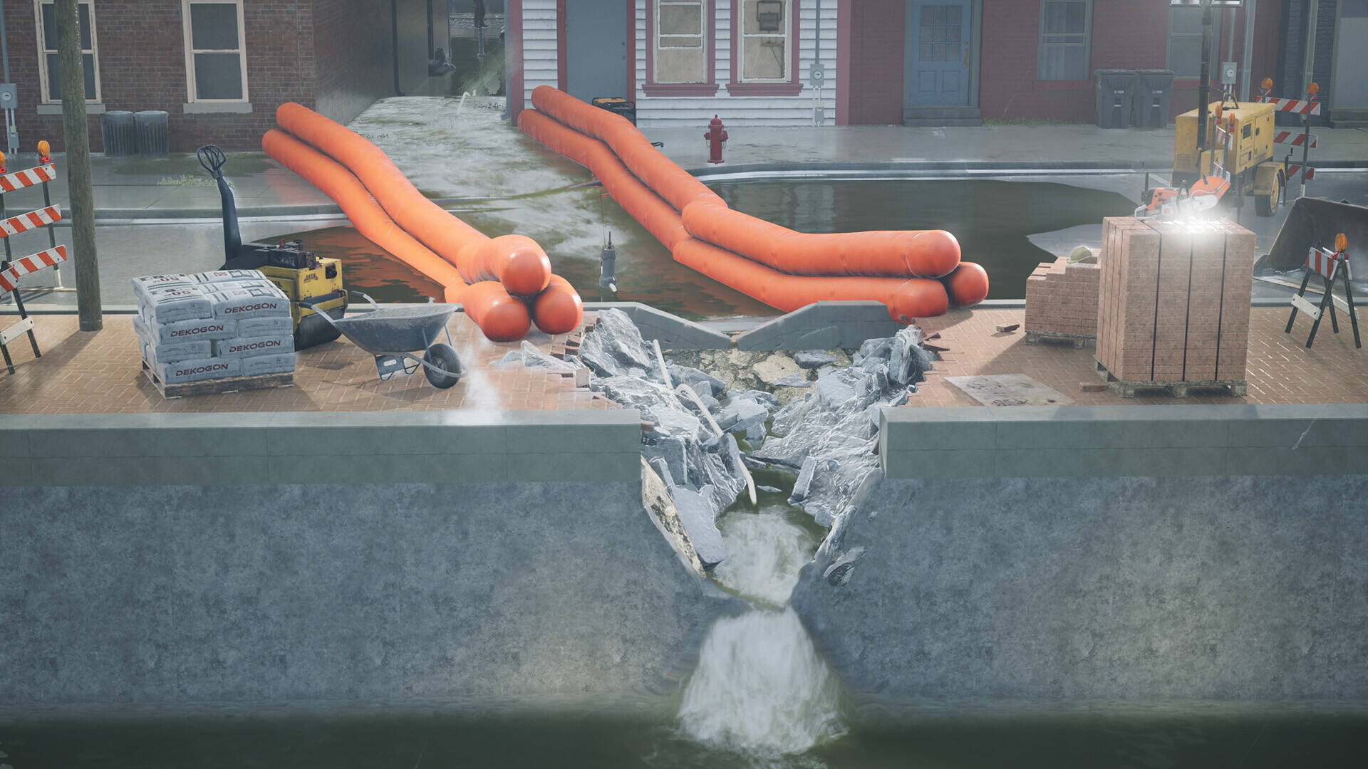 排水模拟器截图