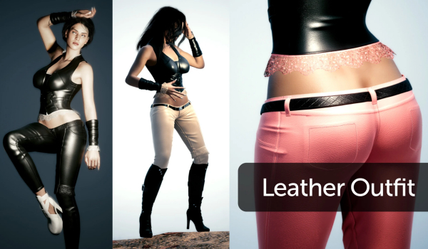 《赛博朋克2077》皮革套装MOD