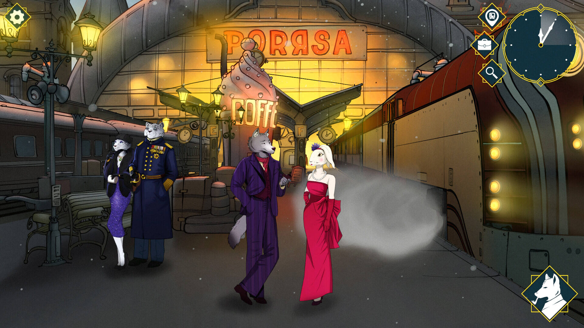 摩西及柏拉图-去爪镇最后一班火车壁纸