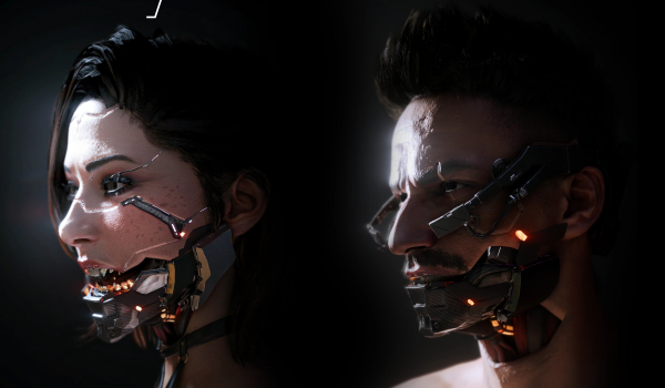 《赛博朋克2077》电子下巴MOD