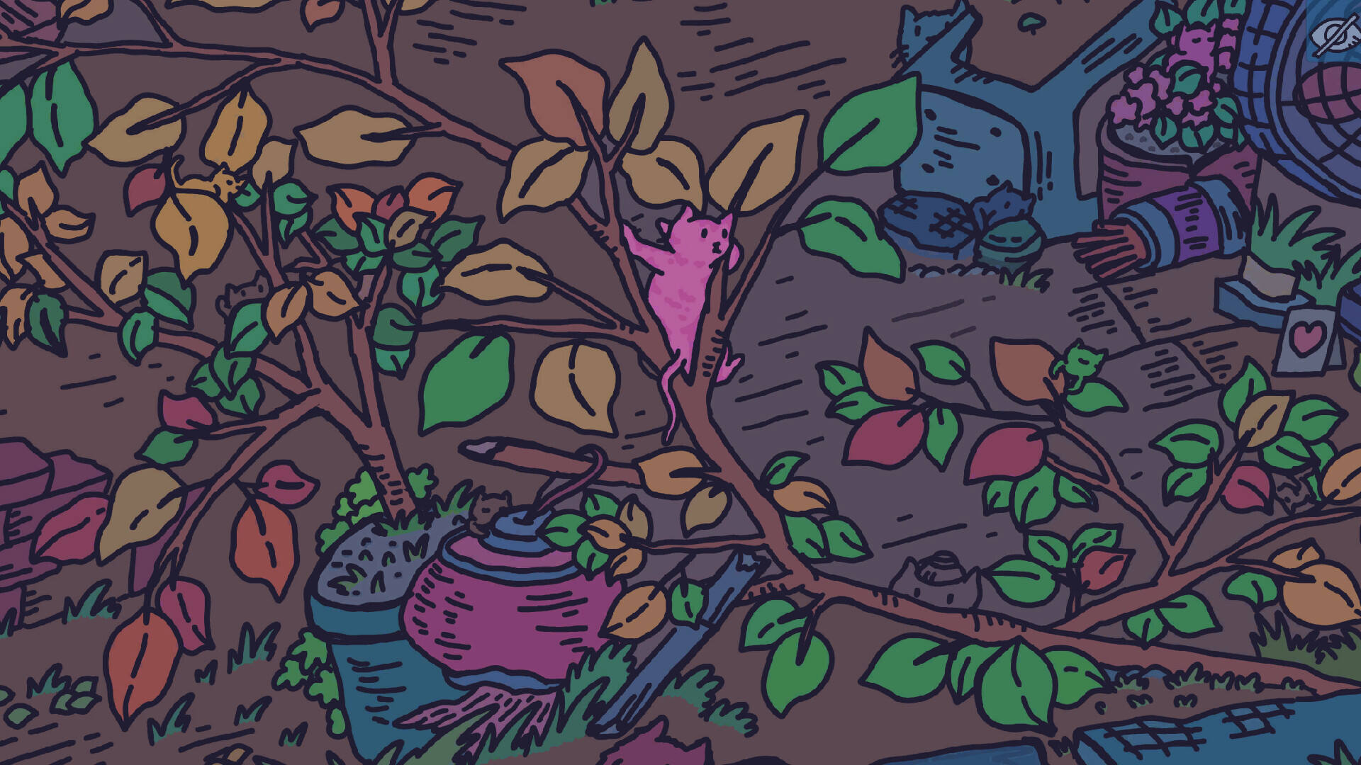 藏在旧城区里的猫截图