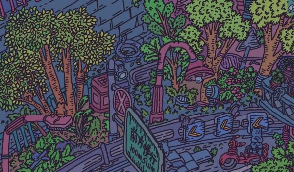 藏在旧城区里的猫