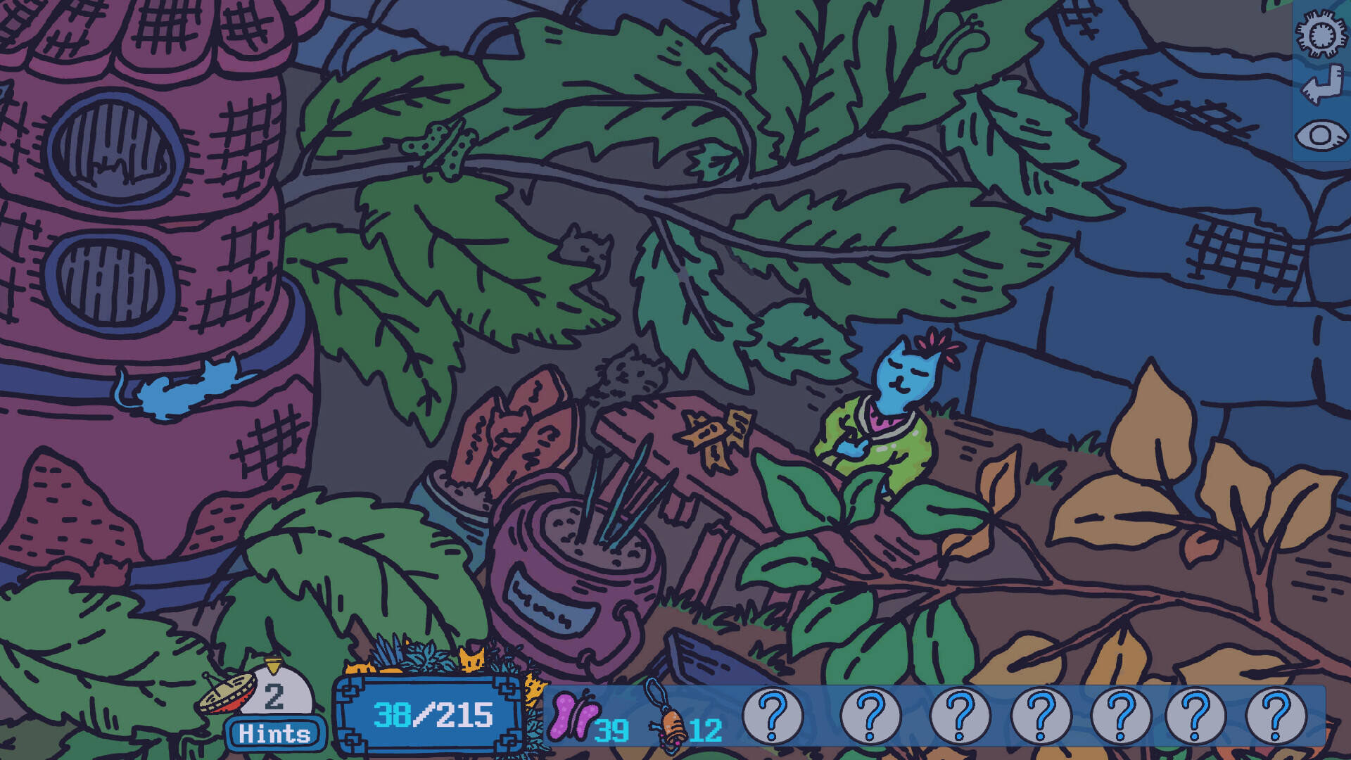 藏在旧城区里的猫截图