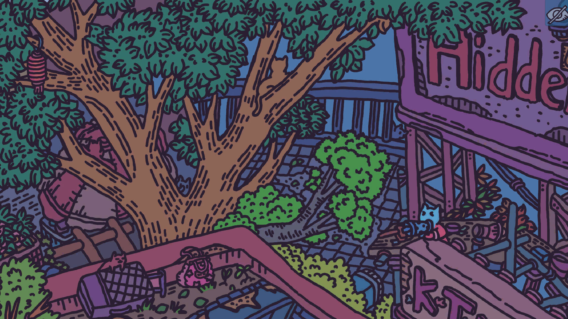 藏在旧城区里的猫截图