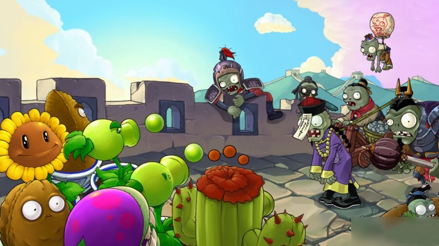 植物大战僵尸雨版壁纸