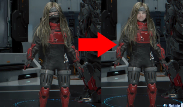 《识质存在》移除新女忍服装的面具MOD