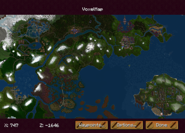 《我的世界》小地图MOD