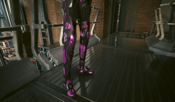 《赛博朋克2077》腿部义体扩展MOD