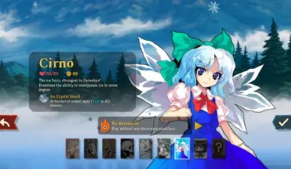 《杀戮尖塔2》琪露诺角色MOD