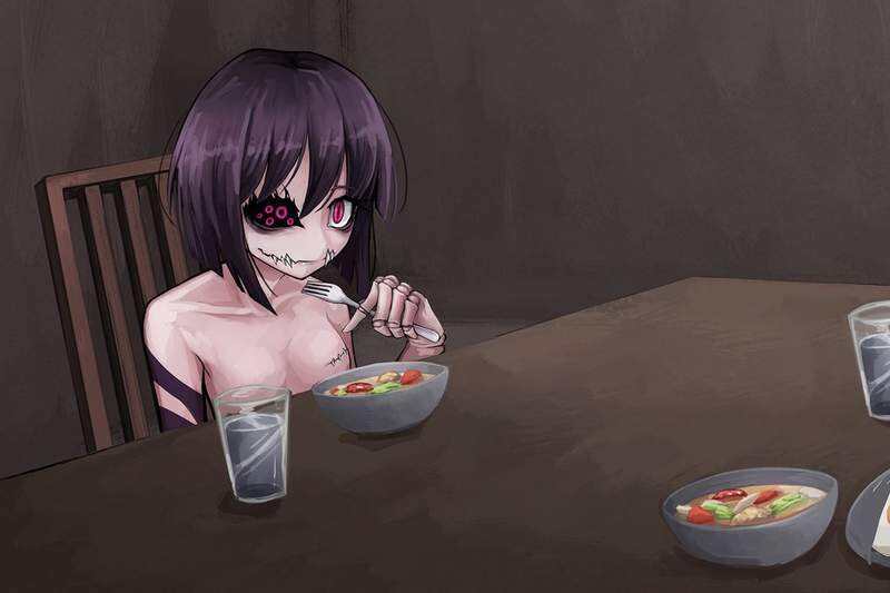 人外娘蛊惑的幼虫壁纸