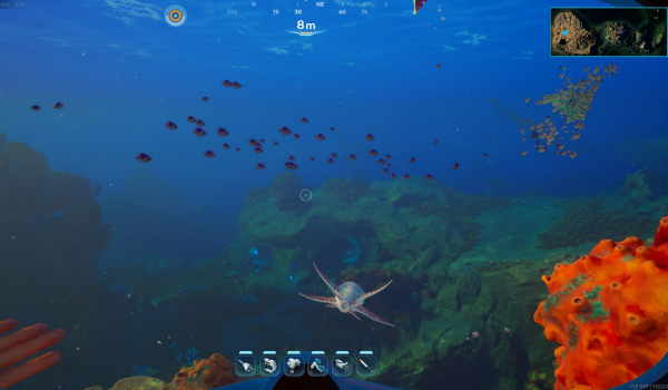 《深海迷航2》简易小地图MOD