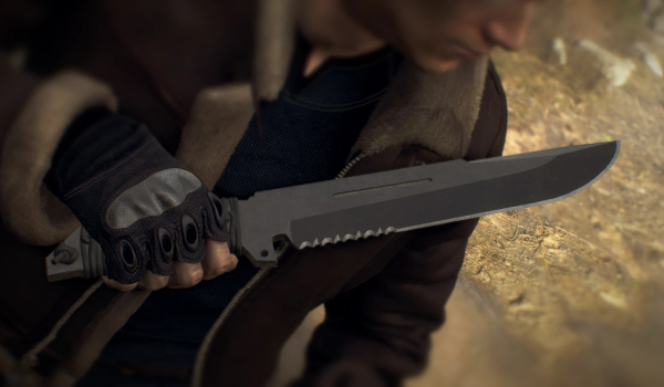 《生化危机4:重制版》re7NaH战术刀MOD