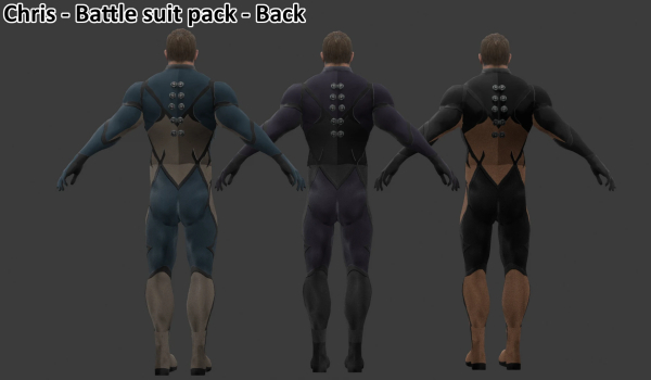 《生化危机6》克里斯战斗服EX0套装MOD