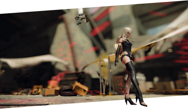 《尼尔:机械纪元》更清爽的A2服装MOD