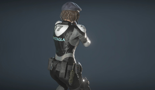 《生化危机3:重制版》艾尔莎替换STARS制服MOD