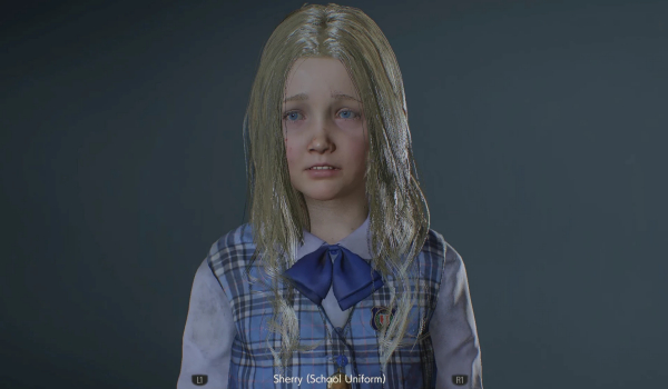 《生化危机2:重制版》雪莉柏金长发MOD