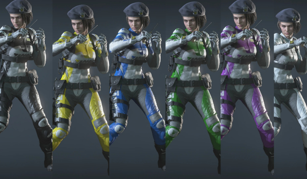 《生化危机3:重制版》艾尔莎替换STARS制服MOD