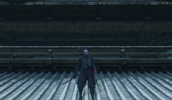 《只狼:影逝二度》酷黑装束MOD