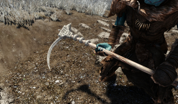 《上古卷轴5：天际重制版》镰刀武器MOD