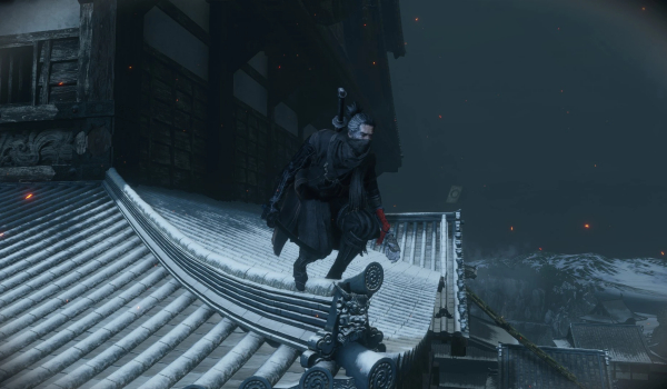 《只狼:影逝二度》酷黑装束MOD