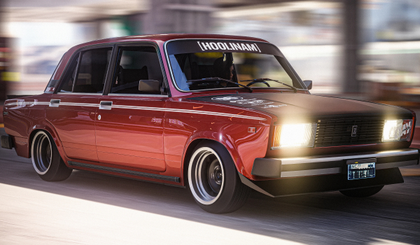 《赛博朋克2077》拉达 VAZ 2105 MOD