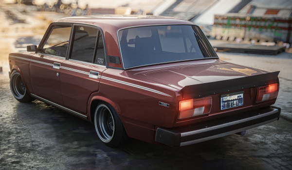 《赛博朋克2077》拉达 VAZ 2105 MOD