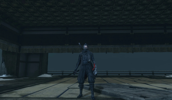 《只狼:影逝二度》酷黑装束MOD