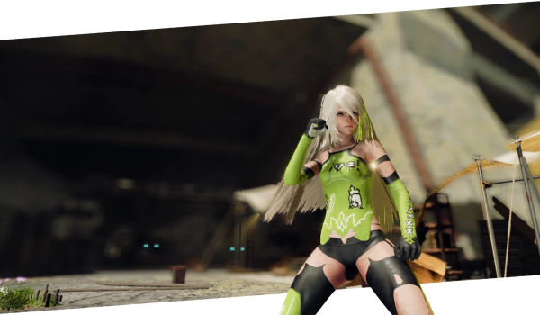 《尼尔:机械纪元》绿皇后A2 MOD