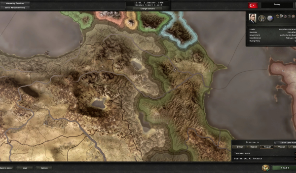 《钢铁雄心4》梦想中的土耳其地图MOD