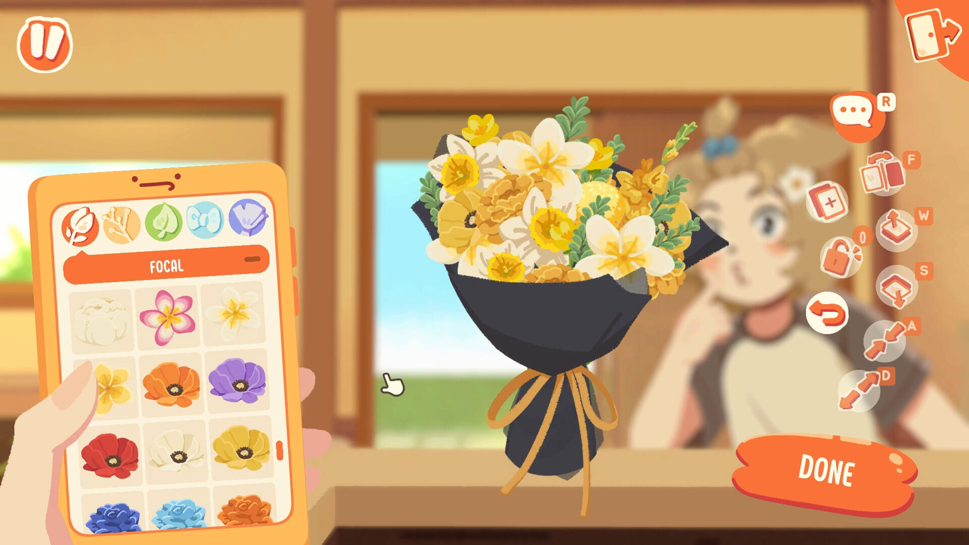 花艺师普妮