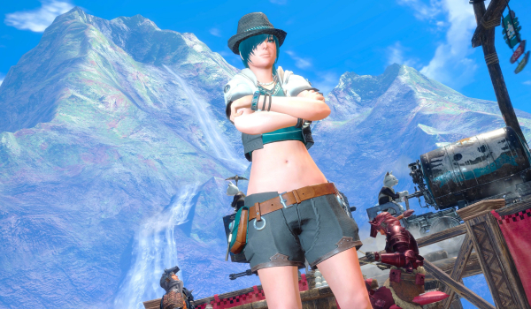 《怪物猎人:崛起》少年感夏日服装MOD