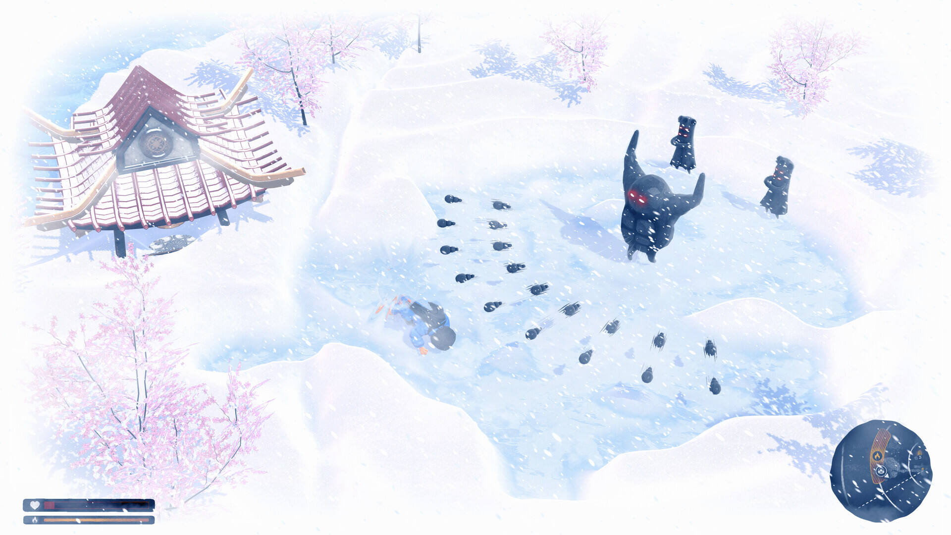 蛙穿雪境截图