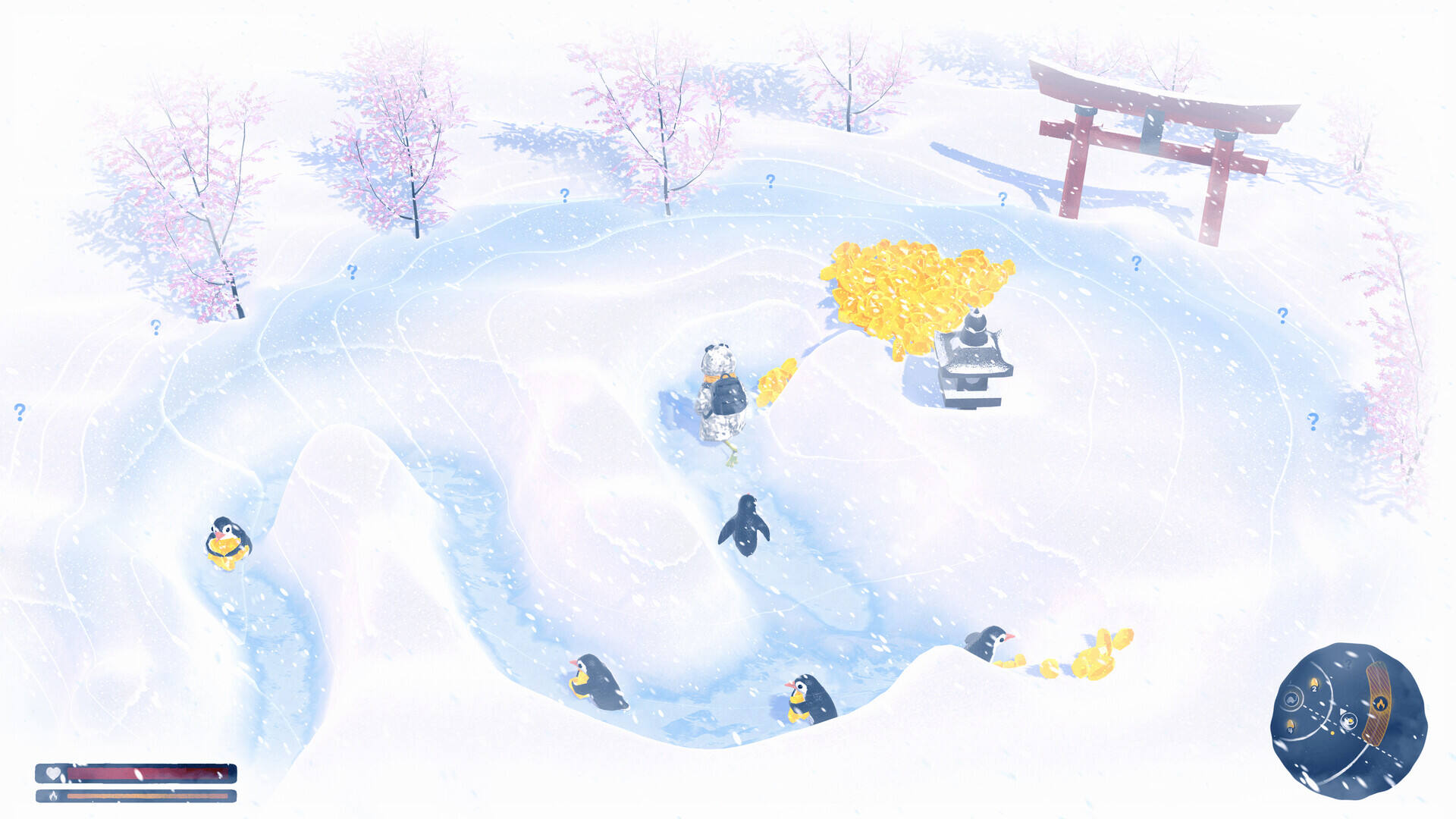 蛙穿雪境截图