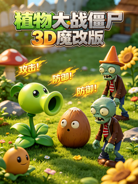 植物大战僵尸3D魔改版下载
