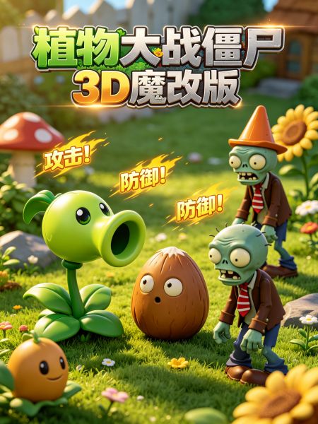 植物大战僵尸3D魔改版下载