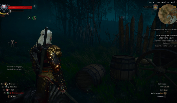 《巫师3:狂猎》简易自动拾取MOD