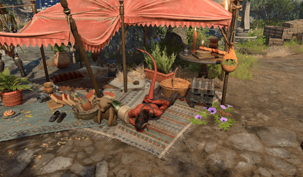 《博德之门3》更多卡菈克与影心的营地闲置动作MOD