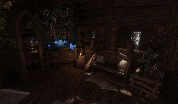 《上古卷轴5:天际重制版》河畔树屋MOD