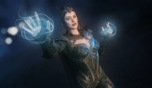 《上古卷轴5:天际重制版》亚特兰蒂斯女王护甲MOD