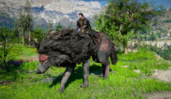 《红色沙漠》黑牙首领替换银牙狼坐骑MOD
